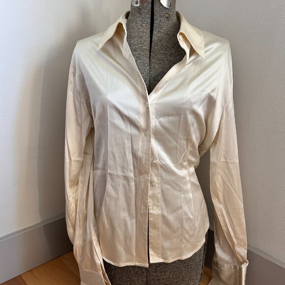 Classiques Entier 90s Silk blouse - Picture 2 of 3